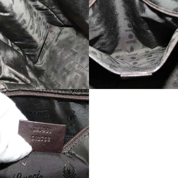 GUCCI GG Crystal Tote Bag Coated Canvas Beige Gold - Picture 12 of 12